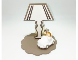 Bomboniera Matrimonio Mariella Martini lampada led con assortiti macchina e aereoplanino coppia sposi