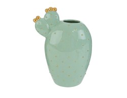 bomboniera matrimonio le stelle Vaso Cactus in Porcellana verde