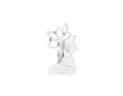 Bomboniera harmony ALBERO CON BIMBA COMUNIONE SILVER RESINA CON BOX E SACCHETTO