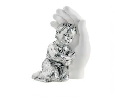 Bomboniere Battesimo Bongelli Mano Bimbo Bianca Argento