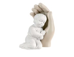 Bomboniere Battesimo Bongelli MANO BIMBO BIANCA E NOCCIOLA