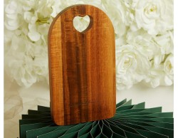 Bomboniera Claraluna 2026 Tagliere Acacia Piccolo