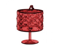 ALZATA COPERCHIO LOVE ROSSA GUZZINI