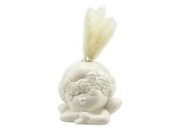 Bomboniera Prima comunione Harmony profumatore angelo girl porcellana bianca