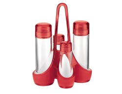 MENAGE BICOLORE VINTAGE ROSSO GUZZINI