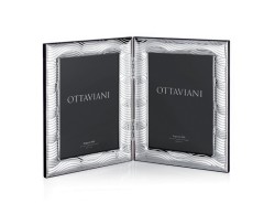 Portafoto Miro Silver Mare doppia cornice Grande