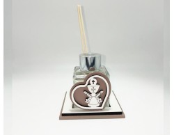 Bomboniera Prima Comunione Mariella Martini profumatore cuore con applicazione calice