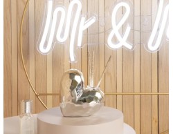 Bomboniera Matrimonio Claraluna 2024  Diffusore cuore silver piccola