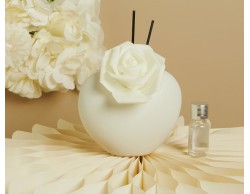 Bomboniera Matrimonio Claraluna 2026 PROFUMATORE MEDIO CUORE