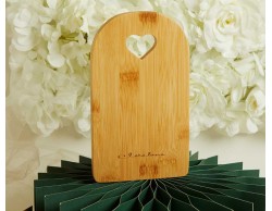 Bomboniera Claraluna 2026 Tagliere Bamboo Piccolo