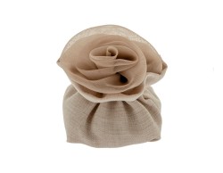 sacchetto classic rose bag quadro tortora