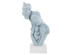 Soprammobile Scultura famiglia face CARTA DA ZUCCHERO