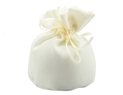 Sacchetto harmony 2024 sacchettone cotone crema base tonda con tiranti