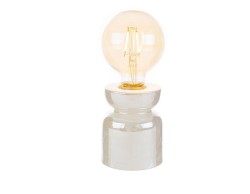 bomboniera matrimonio le stelle  Lampada in porcellana bianca con design elegante