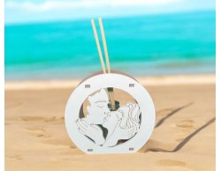 Bomboniera Matrimonio Mariella Martini profumatore mani Bacio Sposi