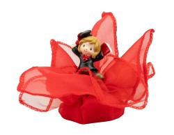 Sacchetto harmony 2024 BIMBA LAUREA 3D RESINA 3 ASS. CON FAZZOLETTO