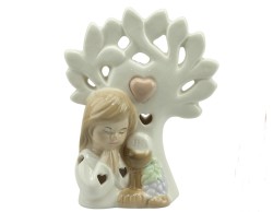 Bomboniera Prima comunione Harmony bimba comunione con albero della vita con led