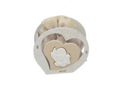 scatola a cuore con gessetto calice