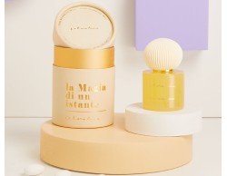 Bomboniera Matrimonio Claraluna Diffusore Piccolo Giallo con Tappo in Gesso