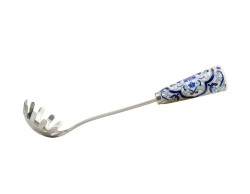Bomboniera Matrimonio Harmony prendi spaghetti con manico porcellana decalco maiolica blue