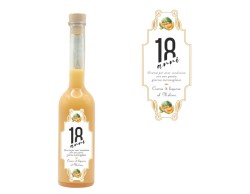 Bomboniera 18&deg; compleanno - Crema di Liquore al Melone  n 100 ml