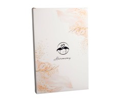 Bomboniera Matrimonio Harmony Tagliere in Legno con Piastrella in Porcellana Decorata e Coltello su Bomboniere Dolci Emozioni