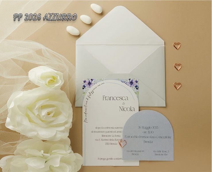 Bomboniera Matrimonio Claraluna Tagliere acacia fiori  blu/tortora su Bomboniere Dolci Emozioni