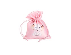 Harmony SACCHETTO ROSA CON ELEFANTE STAMPATO