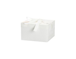 Bomboniera Matrimonio harmony ALZATA OTTAGONALE VETRO CON G.BOX E SACCHETTO su Bomboniere Dolci Emozioni