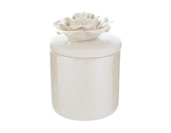 bomboniera matrimonio le stelle Candela in Scatola di Porcellana Bianca