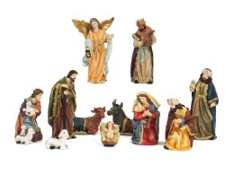 Set Presepe in Resina  11 Soggetti