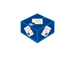 Confetti Maxtris Vassoio Cri Cri Blu Avion