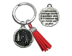 Bomboniera laurea aerospaziale portachiavi con scatola