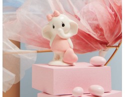 Bomboniera Nascita Battesimo Claraluna elefante rosa 2025