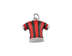 Ciondolo Maglia Calcio AC Milan Smaltato