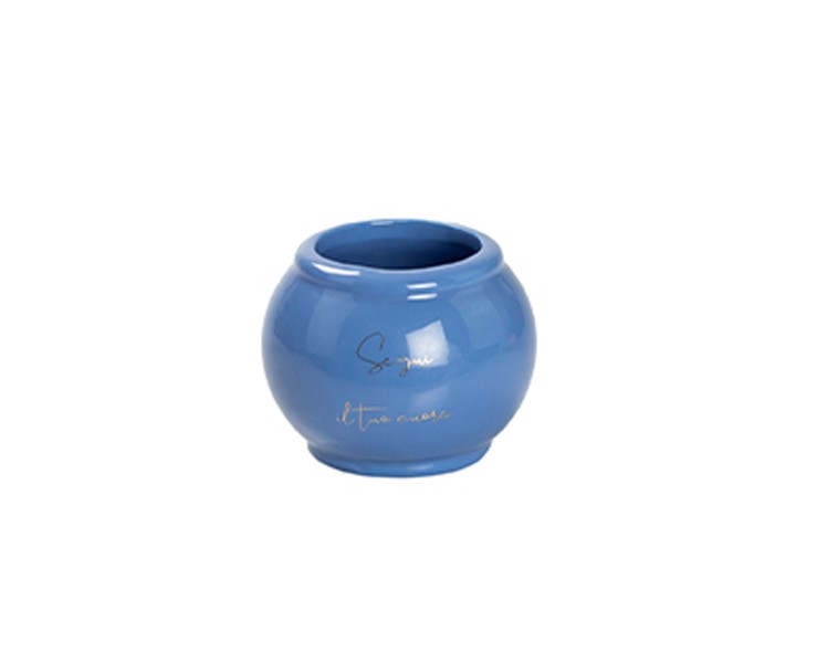 Bomboniera harmony PORTA PIANTINA PORCELLANA BOMBATA IN 4 COLORI ASSORTITI CON BOX E SACCHETTO su Bomboniere Dolci Emozioni