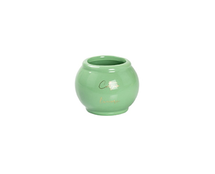 Bomboniera harmony PORTA PIANTINA PORCELLANA BOMBATA IN 4 COLORI ASSORTITI CON BOX E SACCHETTO su Bomboniere Dolci Emozioni