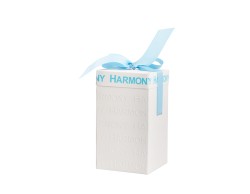 Bomboniera Harmony CARILLON PORCELLANA CON GIOSTRINA CAVALLI CELESTE CON BOX E SACCHETTO su Bomboniere Dolci Emozioni