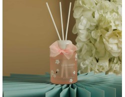 Bomboniera Claraluna 2026 Diffusore Rosa con Decoro Fiori 120 ml