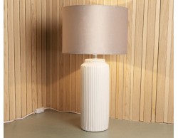 Lampada grande plissè claraluna