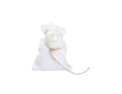 Harmony MAGNETE PALLONCINO BIANCO CON CORDA E CON 4 FRASI ASSORTITE CON SACCHETTO su Bomboniere Dolci Emozioni
