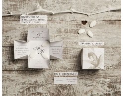 Bomboniera Matrimonio Claraluna diffusore cuore con cuore oro rosa su Bomboniere Dolci Emozioni