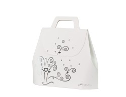 Bomboniera Harmony Prima Comunione albero della vita tortora cerchi con angelo porc. su Bomboniere Dolci Emozioni