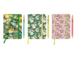 Bomboniera Compleanno Set Agenda con Penna – Fantasie Floreali e Box Regalo (3 Varianti) su Bomboniere Dolci Emozioni