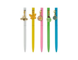 Bomboniera Compleanno penna con charm natura (6varianti)