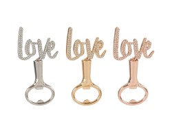 Bomboniera Compleanno APRIBOTTIGLIE LOVE IN METALLO (3 Varianti) su Bomboniere Dolci Emozioni