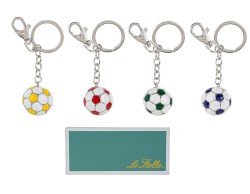 Bomboniera Compleanno PORTACHIAVI PALLONE IN METALLO (4 Varianti)