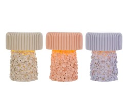 Bomboniera Lampade Led Fiori in Resina (3 varianti di colore)