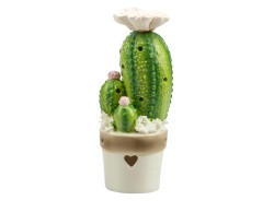 Bomboniera Matrimonio Harmony piantina cactus/ficodindia ceramica 2 assortiti con gift su Bomboniere Dolci Emozioni