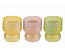 Bomboniera Vaso in Vetro con candela (3 varianti)